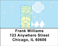 Tiki Cocktails Address Labels