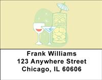 Tiki Cocktails Address Labels