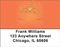 Princess Tiaras Address Labels