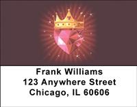Princess Tiaras Address Labels
