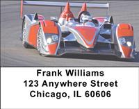 Race Cars Address Labels