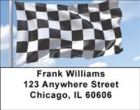 Checkered Flag Address Labels