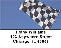 Checkered Flag Address Labels