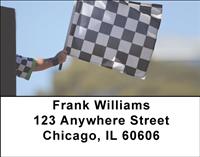 Checkered Flag Address Labels