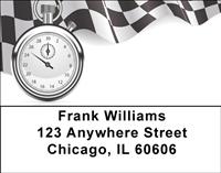 Checkered Flag Address Labels