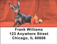 Miniature Pinschers Address Labels