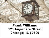 Railway Clocks Address Labels