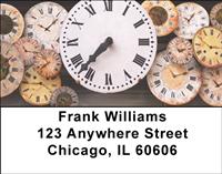 Antique Clocks Address Labels