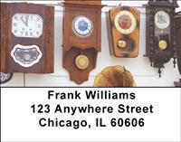 Antique Clocks Address Labels