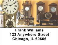 Antique Clocks Address Labels