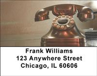 Antique Phones Address Labels