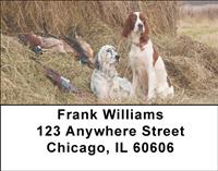 English Setters Address Labels