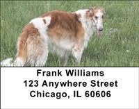 Borzois Address Labels