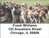 American Foxhounds Address Labels
