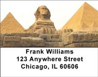 Egyptian Pyramids Address Labels