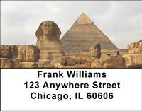 Egyptian Pyramids Address Labels