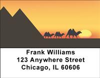 Egyptian Sunset Address Labels