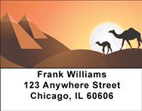 Egyptian Sunset Address Labels