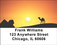 Egyptian Sunset Address Labels
