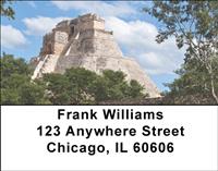 Mayan Pyramids Address Labels