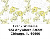 Narcissus Patterns Address Labels