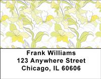 Narcissus Patterns Address Labels