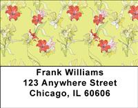 Narcissus Patterns Address Labels