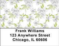 Narcissus Patterns Address Labels