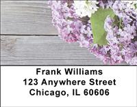 Lilac Bunches Address Labels