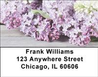 Lilac Bunches Address Labels