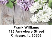 Lilac Bunches Address Labels