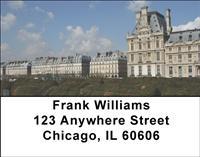 Louvre Museum Address Labels