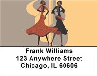 Spanish Dancing Address Labels