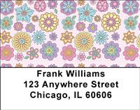 Flower Power Address Labels