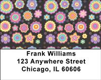 Flower Power Address Labels