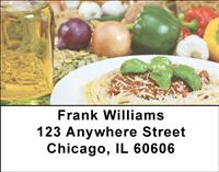 Italian Pasta Address Labels