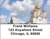 Russian Churches Address Labels