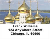 Russian Churches Address Labels