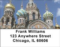 Russian Churches Address Labels