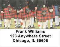 Scottish Kilts Address Labels