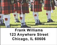 Scottish Kilts Address Labels