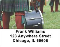 Scottish Kilts Address Labels