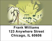 Artistic Bagpipes Address Labels