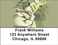 Artistic Bagpipes Address Labels