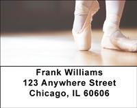 Ballet Pose Address Labels