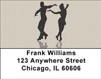Latin Dancing Address Labels