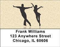 Latin Dancing Address Labels
