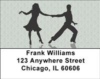 Latin Dancing Address Labels