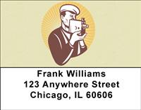Vintage Photography Address Labels