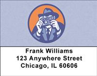 Vintage Photography Address Labels